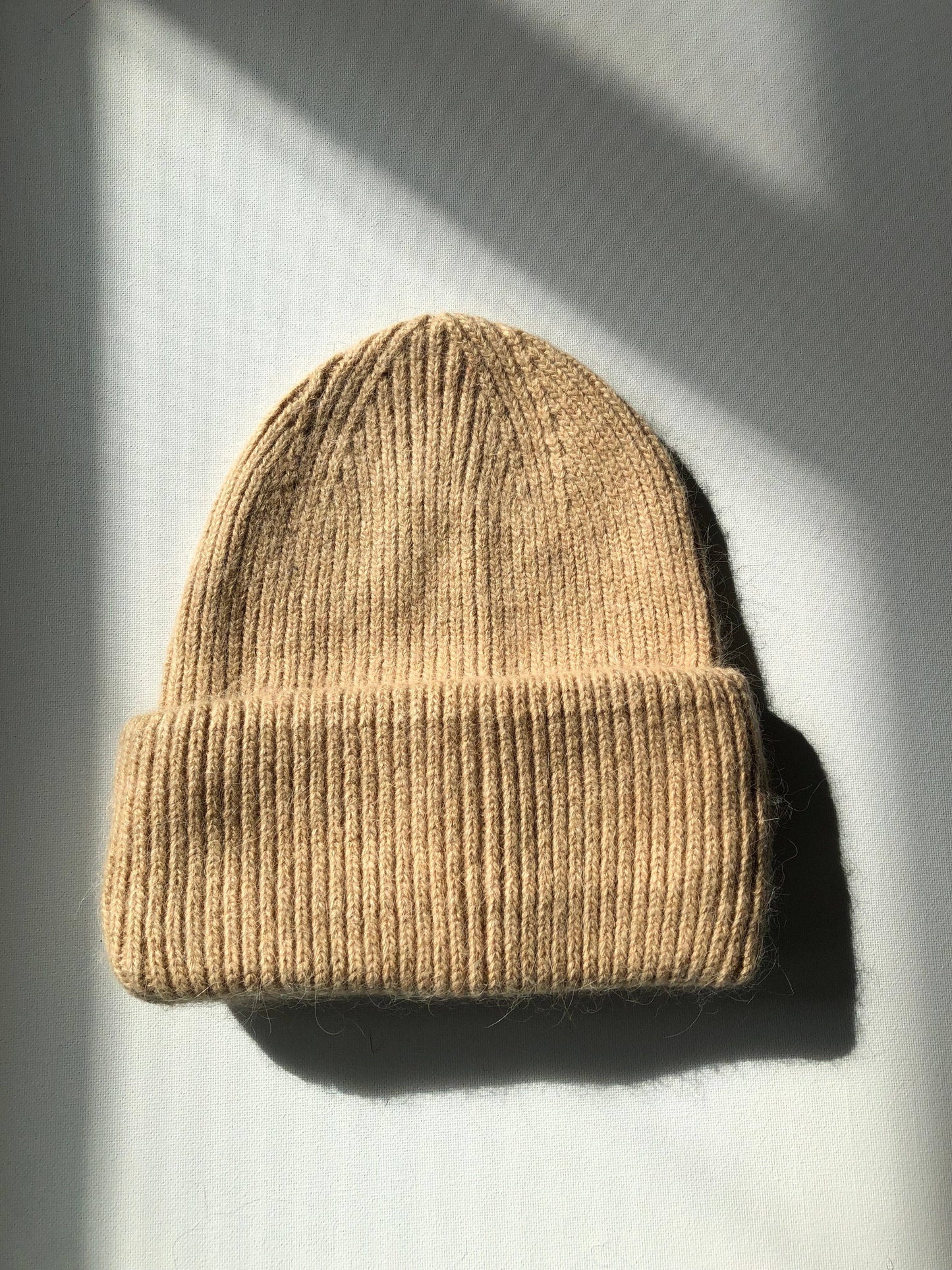 Royal Angora Beanie | Oat