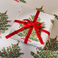 Christmas Tree Toffee Stripe Double Sided Gift Wrap | Roll of 3 Sheets