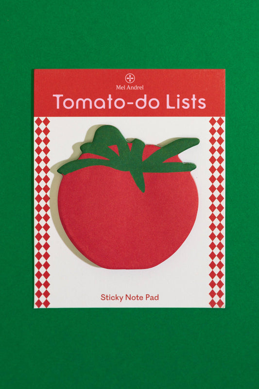 TomaTo-do List Die-Cut Sticky Notes