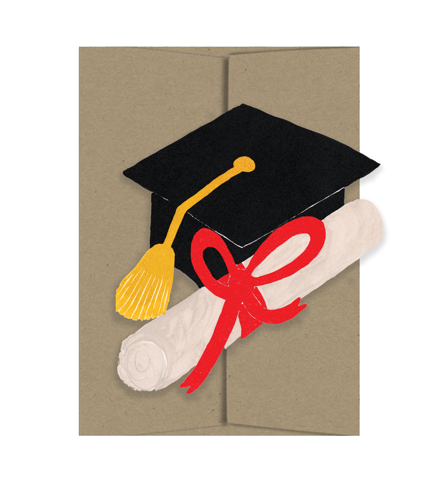 Happy Graduation Die Cut Card