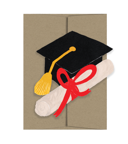 Happy Graduation Die Cut Card