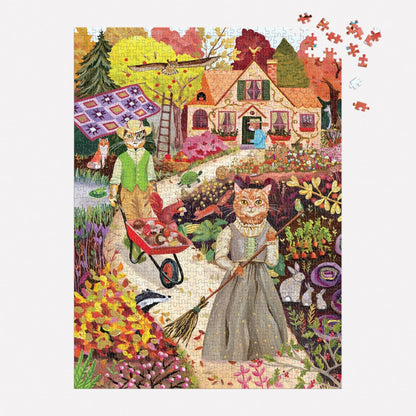 Cottage Cats | 1000 Piece Puzzle
