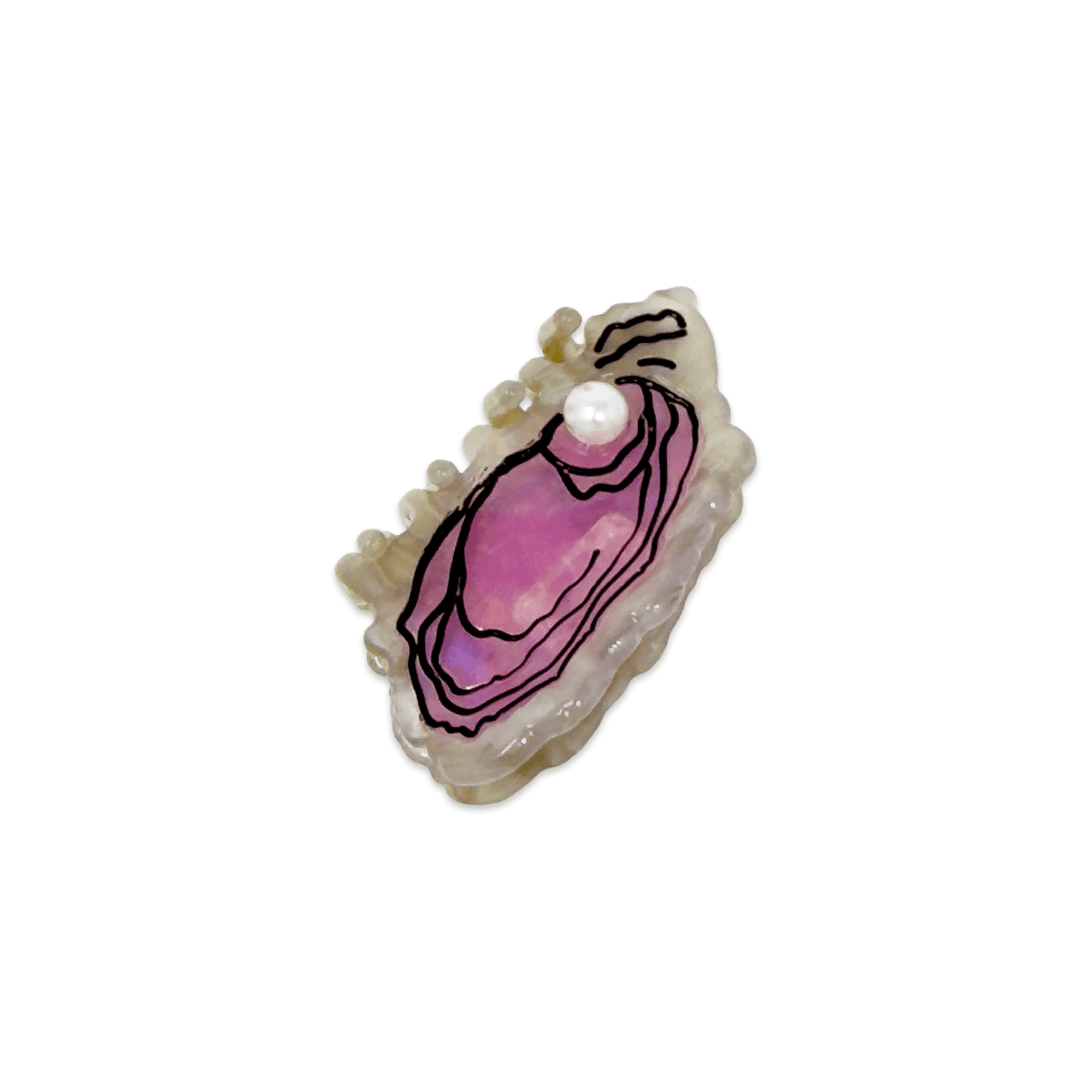 Mini Oyster Hair Claw