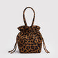 Nylon Drawstring Bag | Leopard