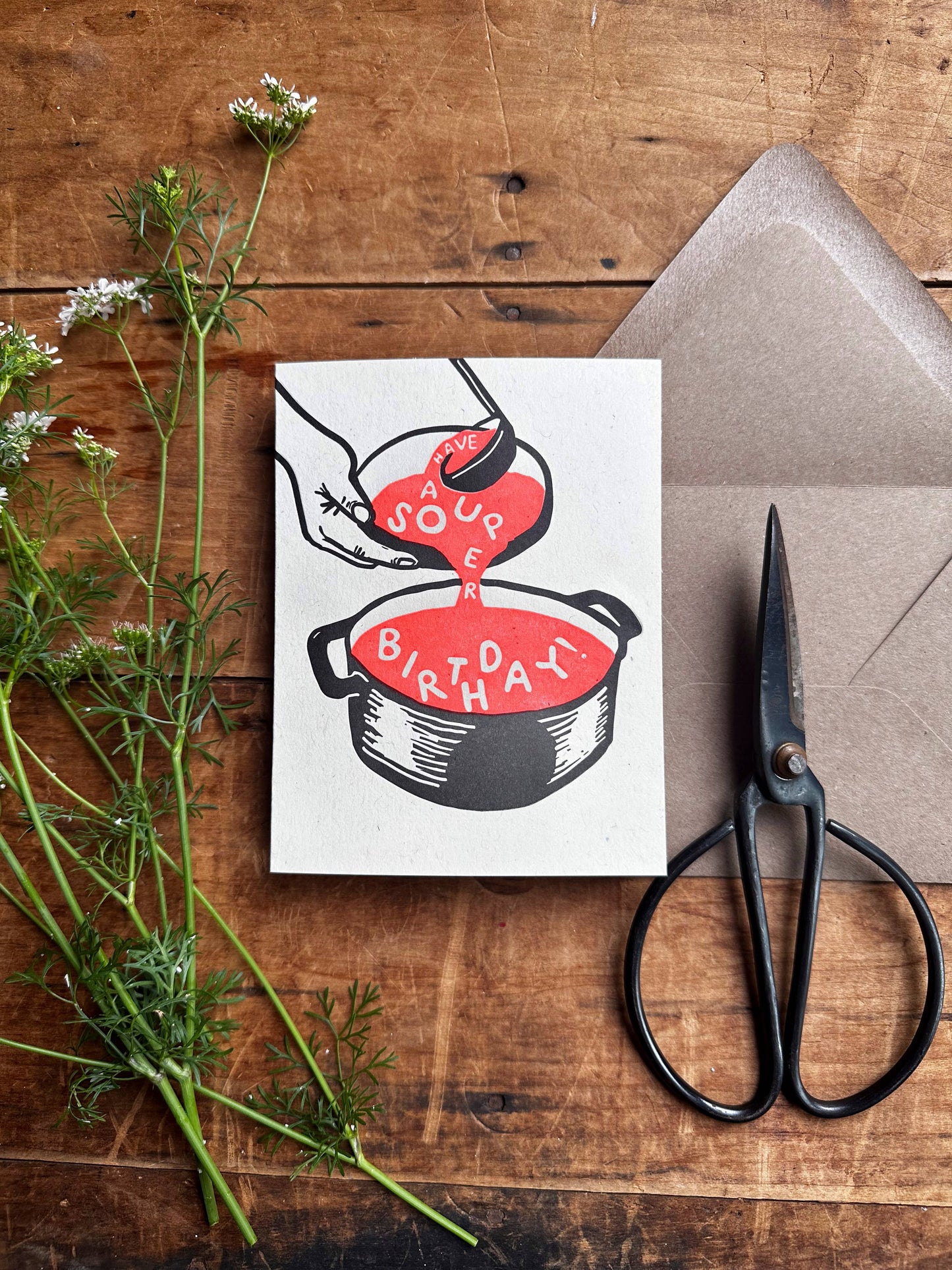 Birthday Soup Card