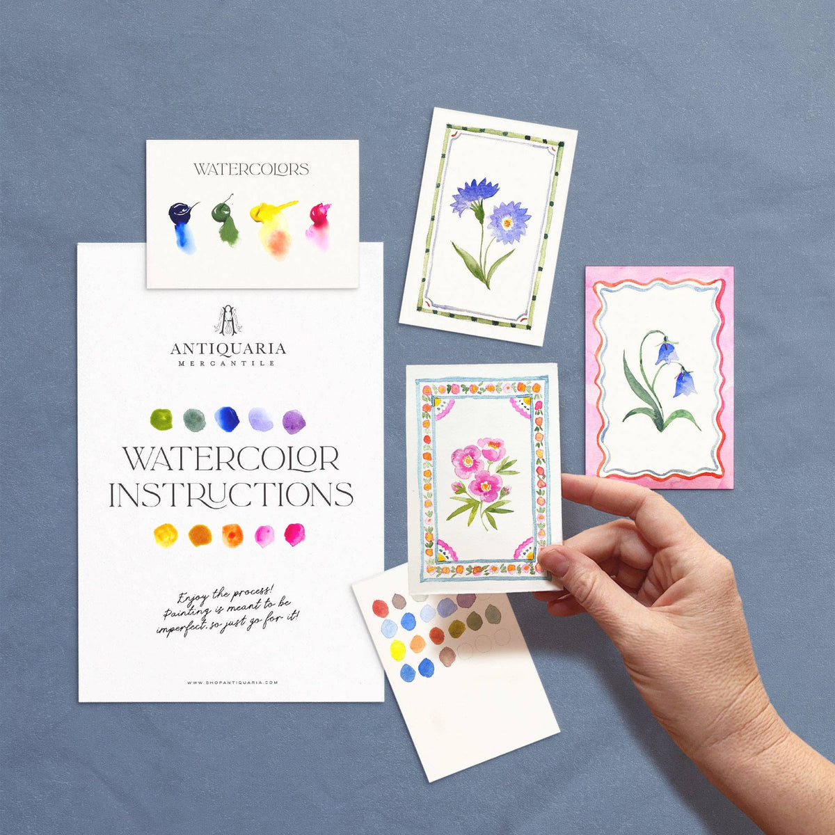 Mini Watercolor Kit | Flowers