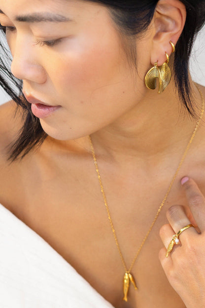 Calypso Hoops | Gold