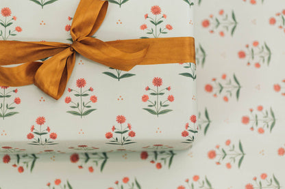 Vintage Floral Wrapping Paper