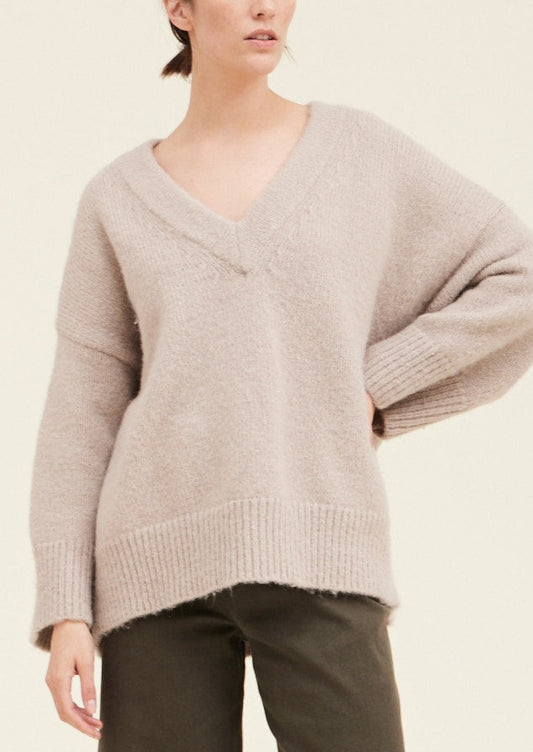 Harper Oversized Sweater | Fog