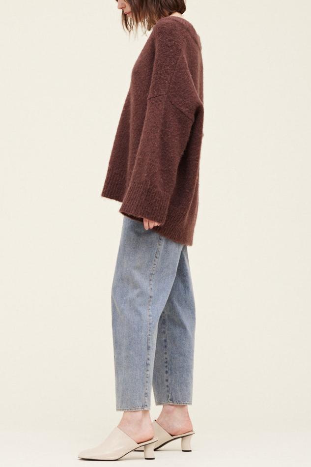 Harper Oversized Sweater | Vino