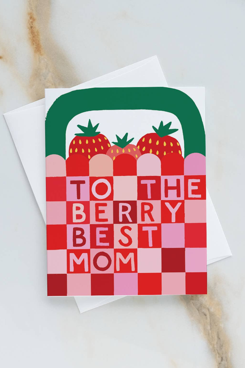 Strawberry Basket Mother's Day Card