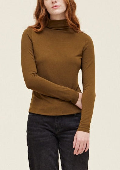 Essential Turtleneck | Burned Olive
