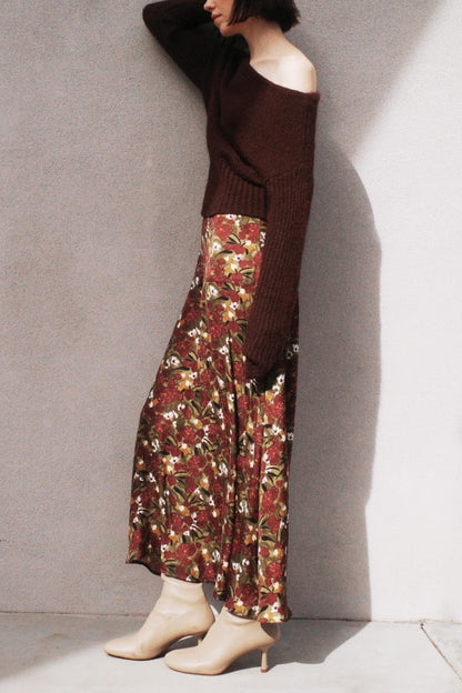 Dark Florals Maxi Dress