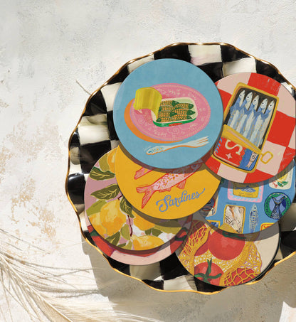 Sardine Plate Coaster
