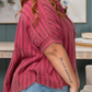Raspberry Lemonade Cotton Gauze Shirt