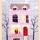 Christmas Pink House | 100 Piece Puzzle