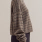 Boxy Stripe Sweater | Tapenade