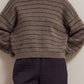 Boxy Stripe Sweater | Tapenade