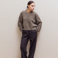 Boxy Stripe Sweater | Tapenade