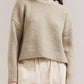 Cropped Boxy Sweater | Artichoke