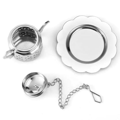 Tea Infuser | Silver Teapot