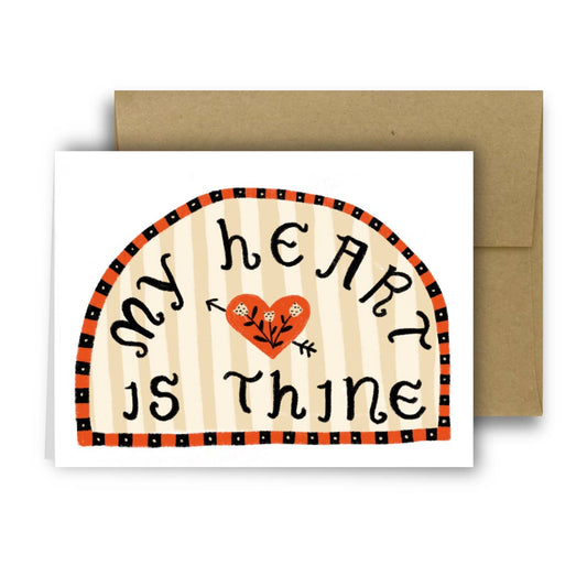 My Heart is Thine Card