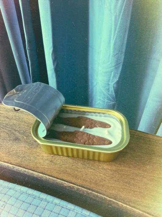 Tinned Fish Candle | Steeped in Enoki