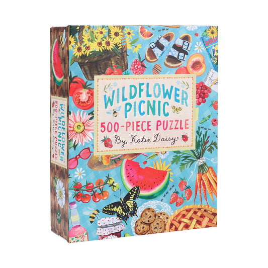 Wildflower Picnic By Katie Daisy | 500 Piece Puzzle