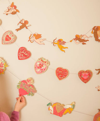 Valentine's Sewn Garland