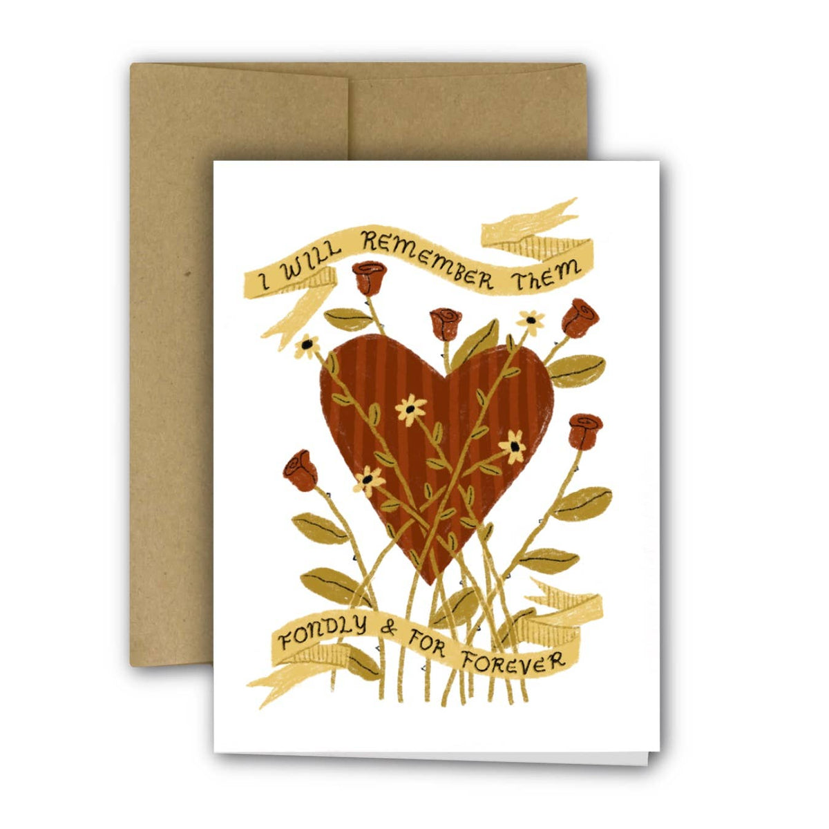 I Will Remember Them Fondly & Forever Card