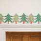 Christmas Trees Concertina Garland