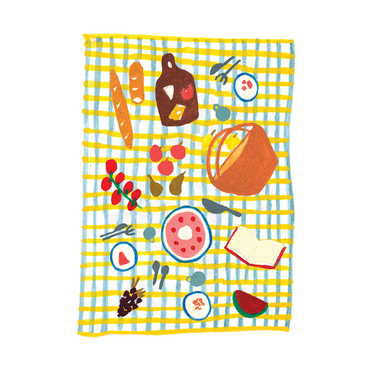 Summer Picnic Sticker