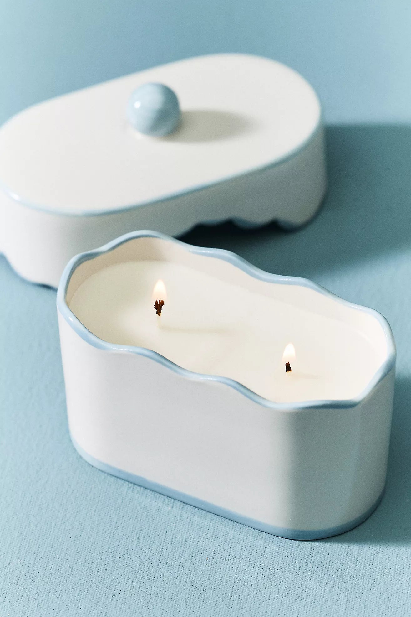Cherie Ceramic Candle | Lavender & Thyme