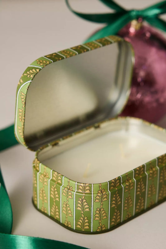 Cherie Tin Candle | Smoked Pistachio