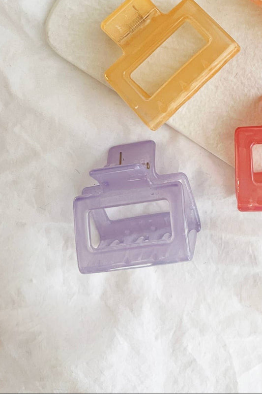 Jelly Hair Claw | Lavender Jelly