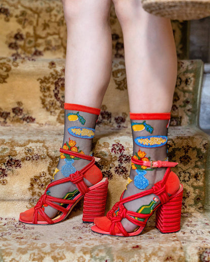 La Dolce Vita Sheer Socks