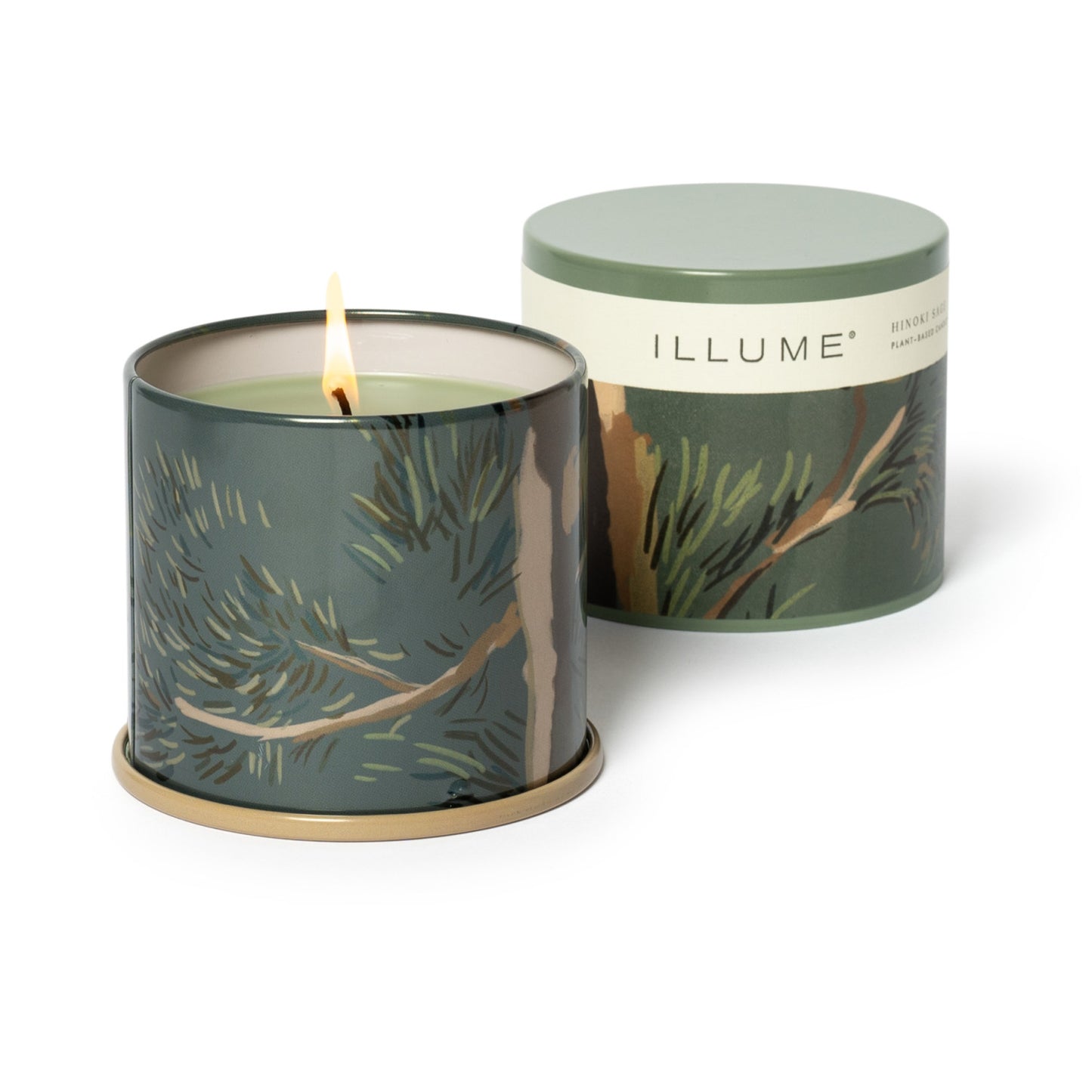 Hinoki Sage Tin Candle | Vanity 11.8oz