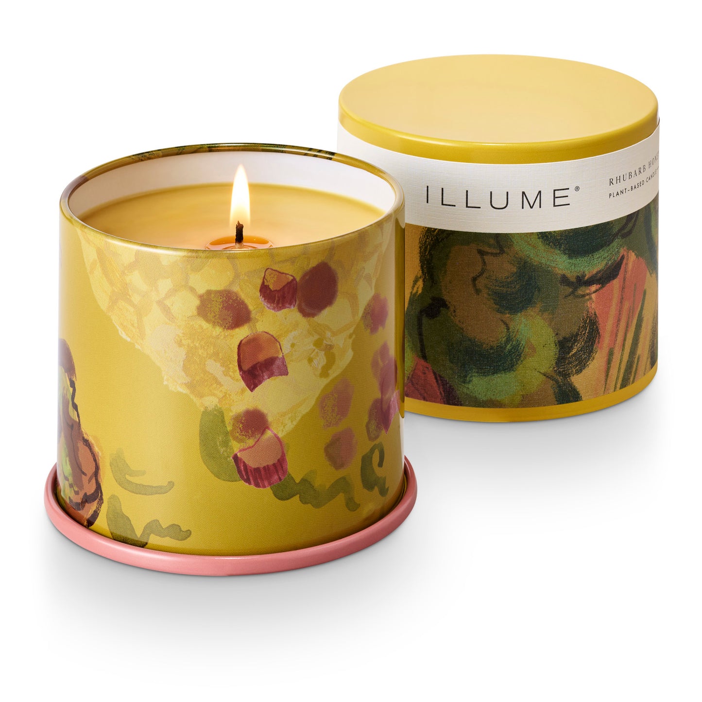 Rhubarb Honey Tin Candle | Vanity 11.8oz
