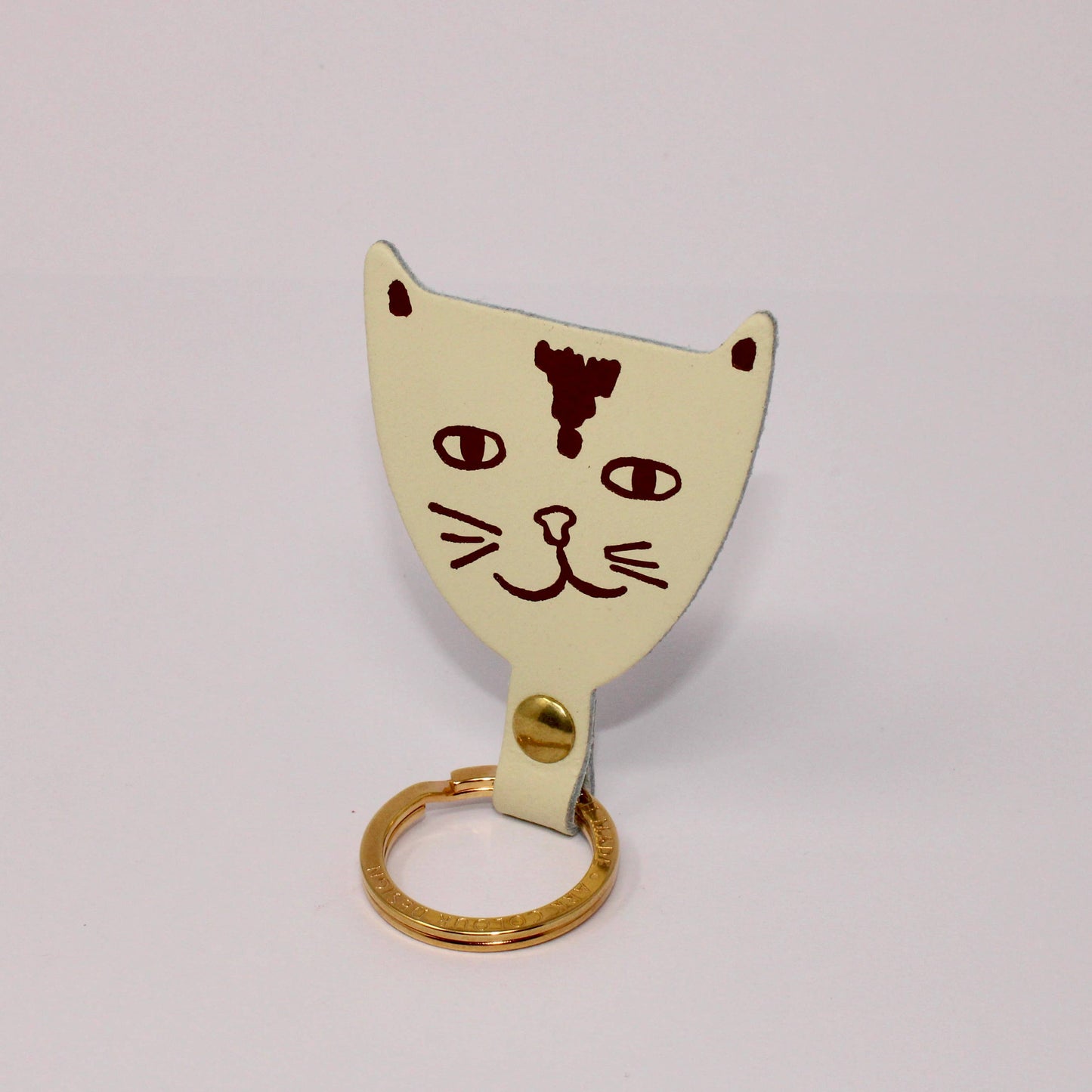 Cat Key Fob: Black