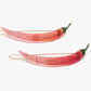 Thai Chili Pepper Barrette | Set of 2