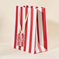 Red Stripe Gift Bag | Medium
