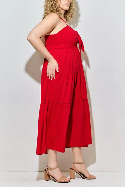 Tomato Girl Midi Dress | Extended