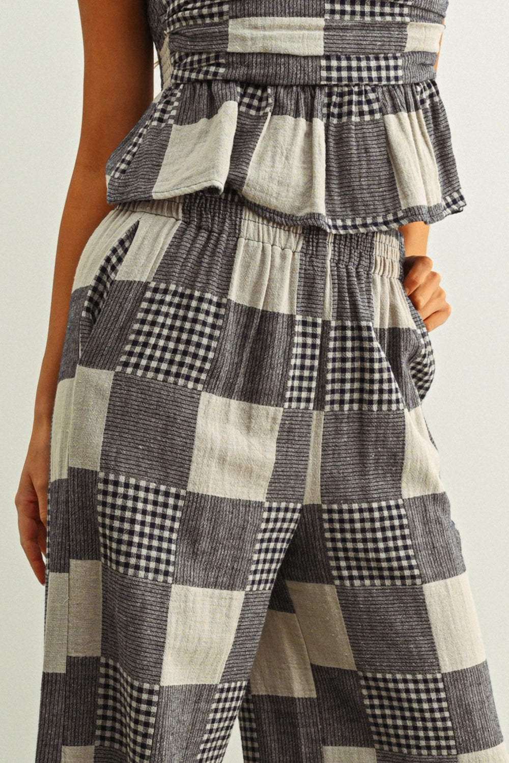 Gingham Garden Pants