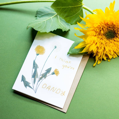 You're Dandy Dandelion Card