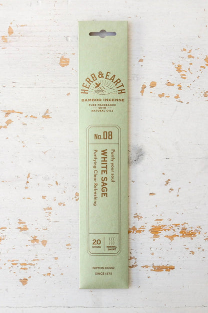 Bamboo Incense | White Sage