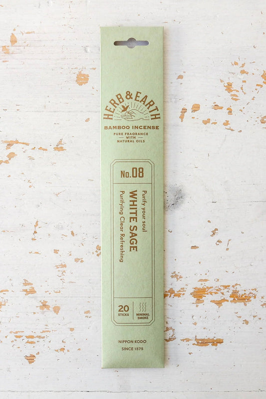 Bamboo Incense | White Sage