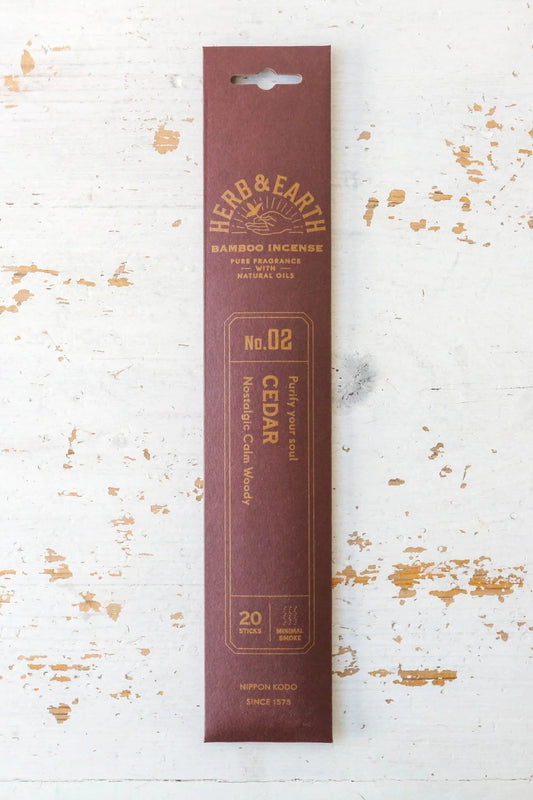 Bamboo Incense | Cedar