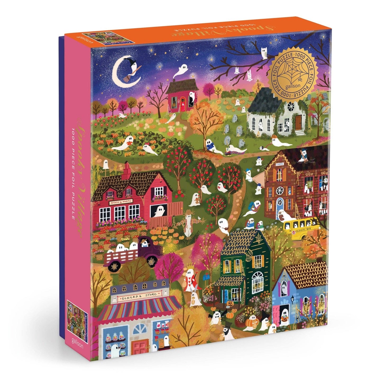 Spooky Village | 1000 Piece Foil Puzzle