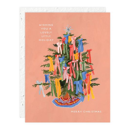 Christmas Bows Holiday Card