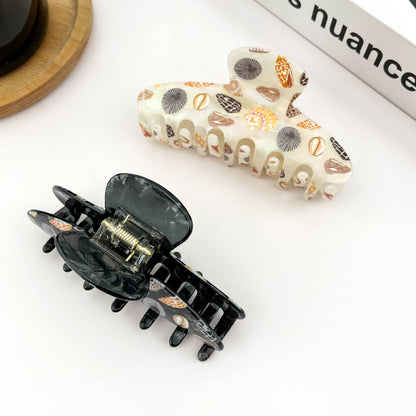 Collage Seashell Hair Claw | Opal
